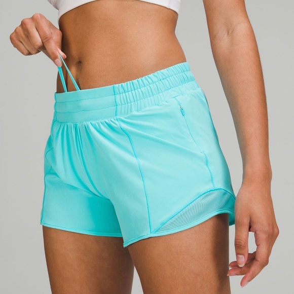 Electric turquoise size 0 lululemon never worn never tried on brand new lululemo - Picture 1 of 4
